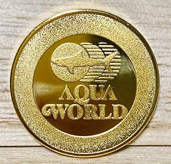 Amazon.co.jp: アクアワールド 茨城県 大洗水族館 記念メダル 2